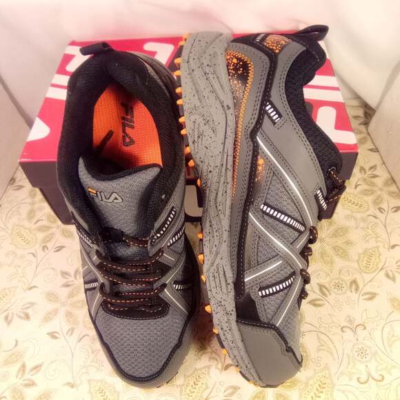 Fila Ascente Trail Men Sneakers Gray Wide - Picture 7 of 8